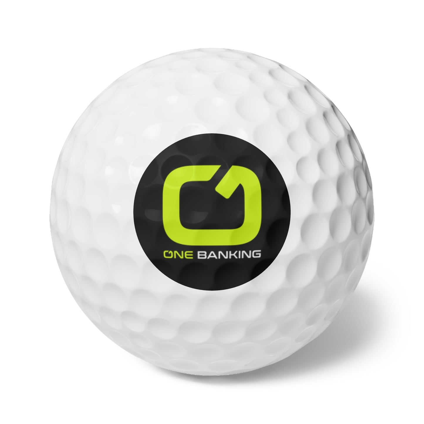 oneBanking Golf Balls, 6pcs