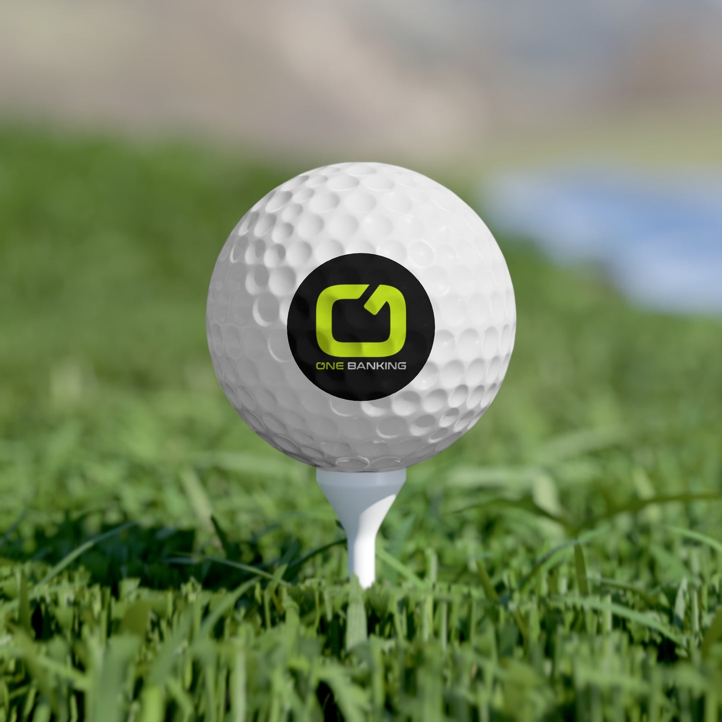 oneBanking Golf Balls, 6pcs